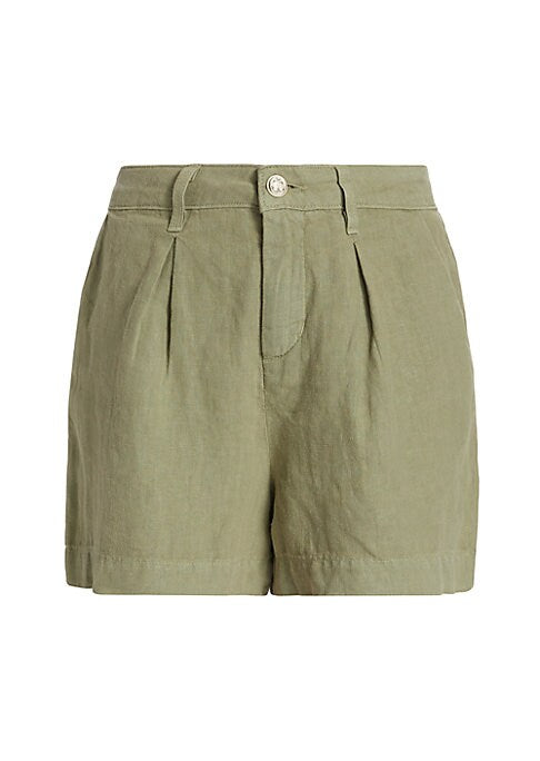Luxe Linen High Shorts