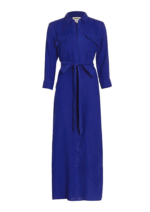 Linen Elegance Shirtdress