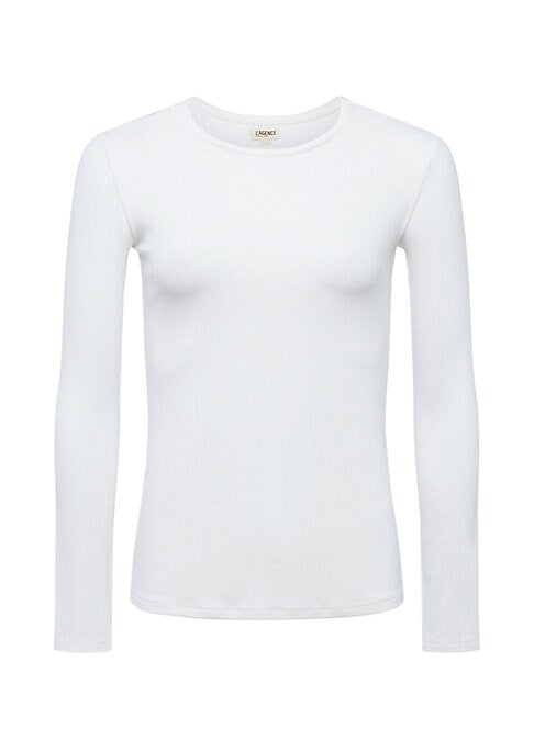 Cozy Ribbed Long Sleeve Tee