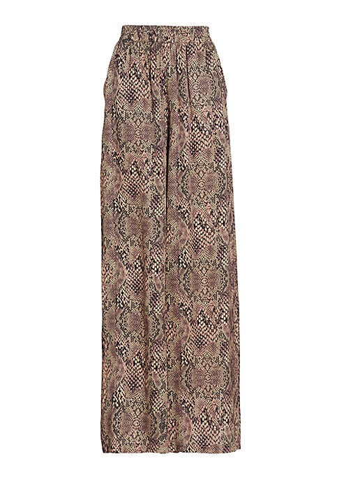 Snakeskin Chic Pants