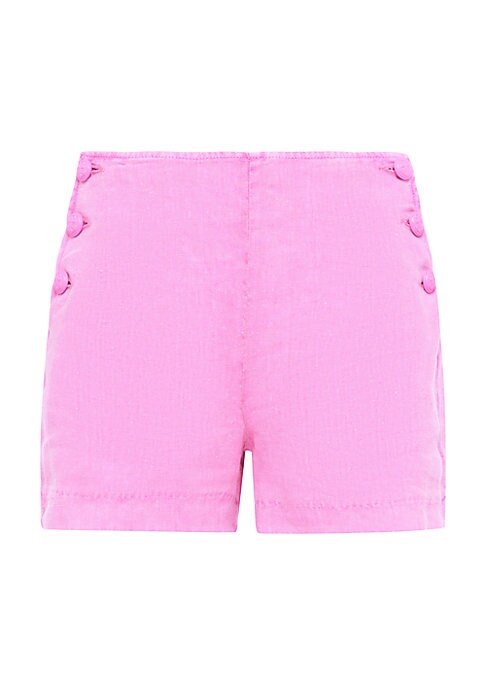 Sailor Chic Linen Shorts