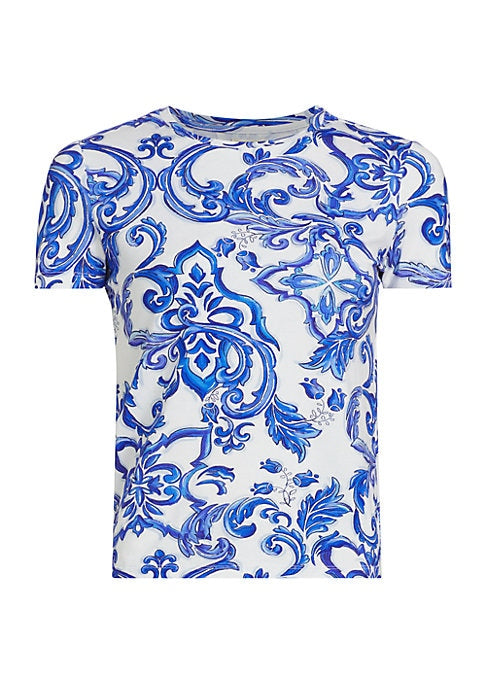 Tile Print Tee