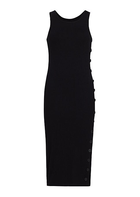 Sleek Side Slit Dress