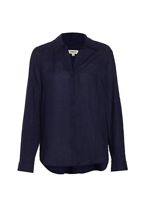Luxe Linen Blend Shirt