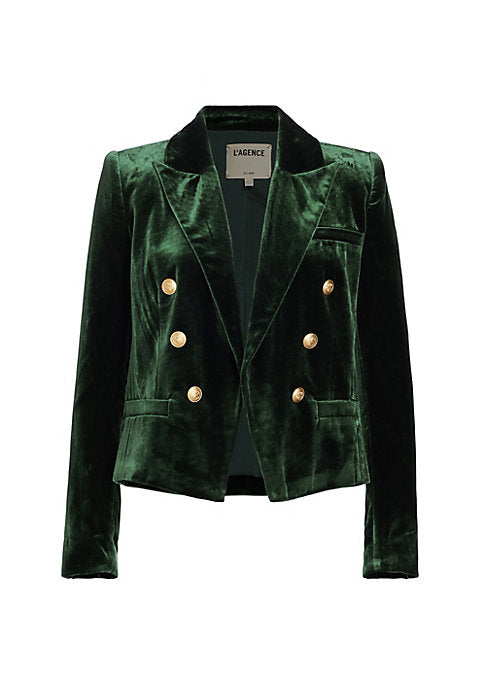Chic Velvet Blazer