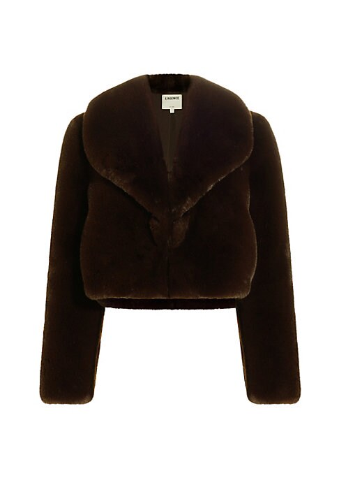 Fluffy Cropped Fur Jacket