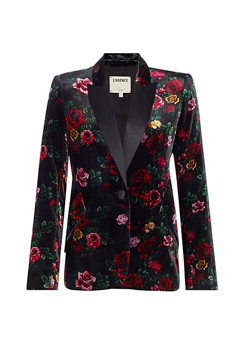 Floral Elegance Blazer