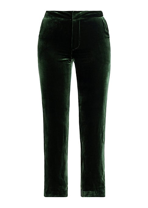 Velvet Chic Crop Pants