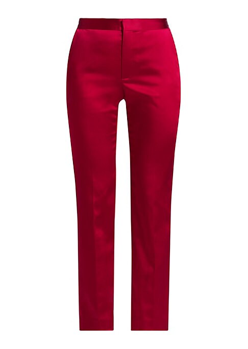 Chic Velvet Ankle Trousers