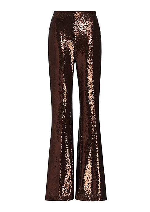 Shimmering Flare Pants