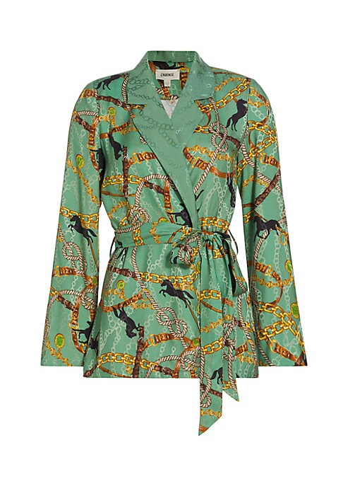 Chic Tie-Waist Blouse