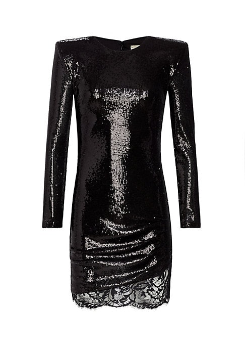 Sparkling Lace Minidress