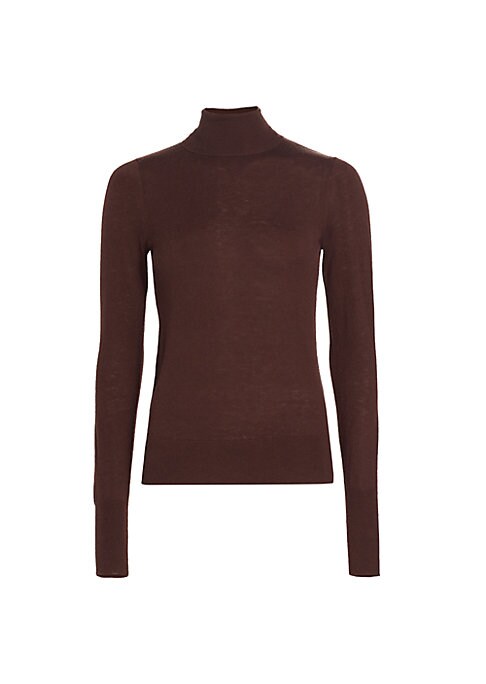 Golden Button Turtleneck Sweater