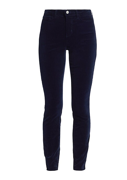 Velvet Luxe Skinny Trousers