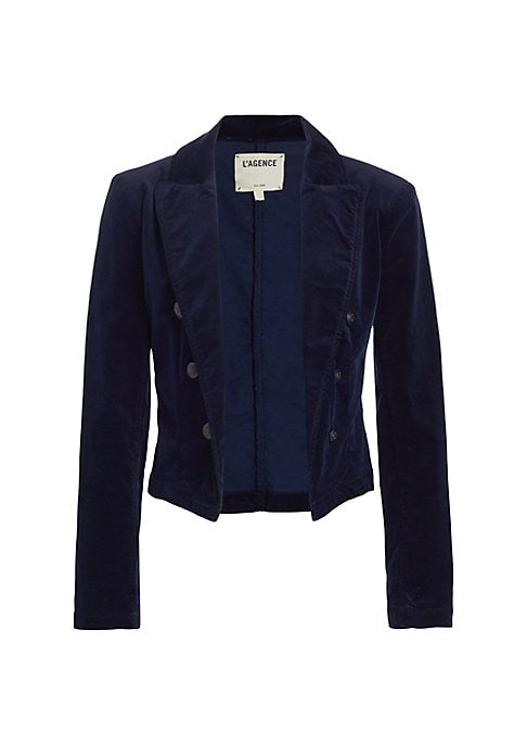 Velvet Blazer Chic