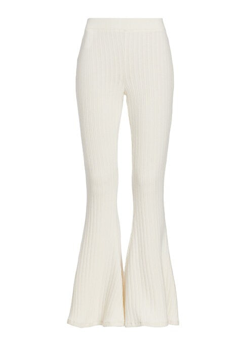 Flare Knit Comfort Pants