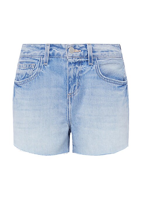 Chic Wide-Leg Denim Shorts