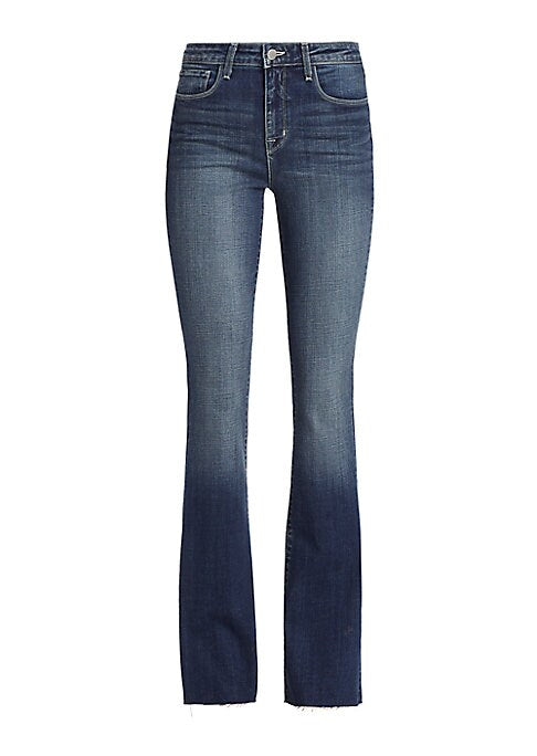 Kick-Flare Comfort Jeans