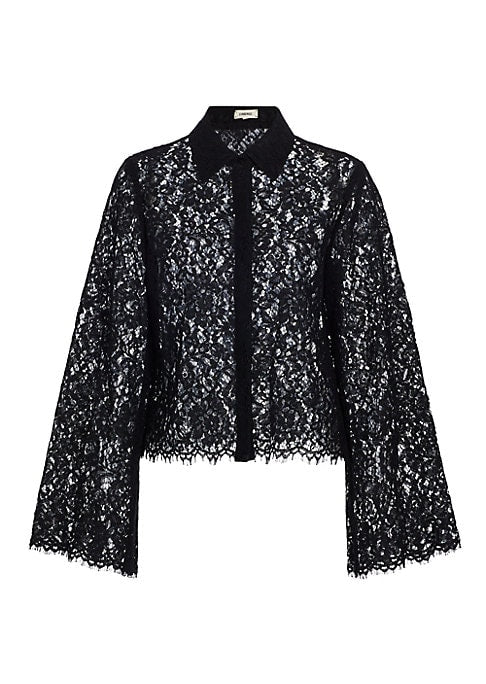 Lace Bell Sleeve Top