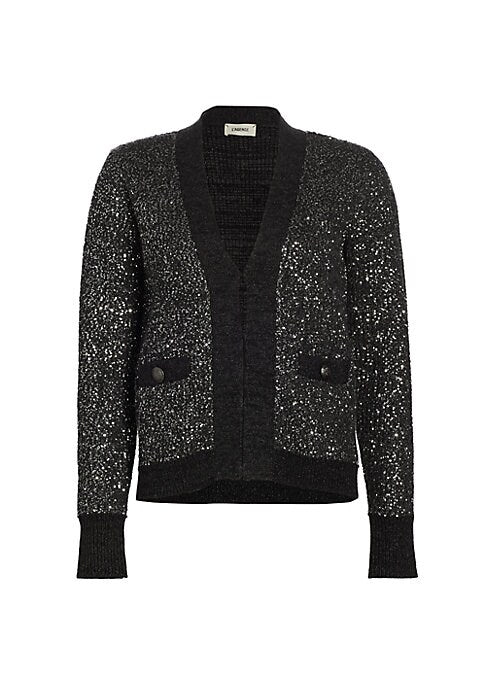 Shimmering Knit Cardigan