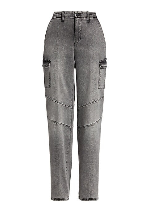 Elevated Utility Wide-Leg Jeans