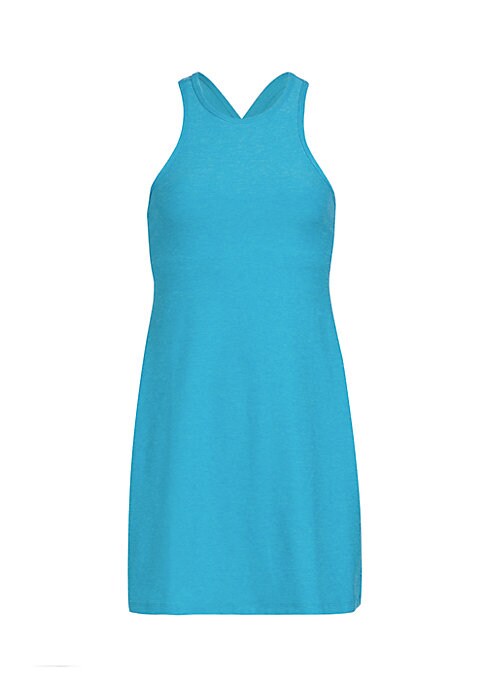 Vibrant Keyhole Dress