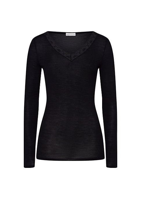 Silk & Wool Romance Top