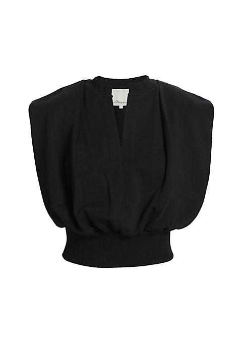 Puffy Cotton Sweat Top
