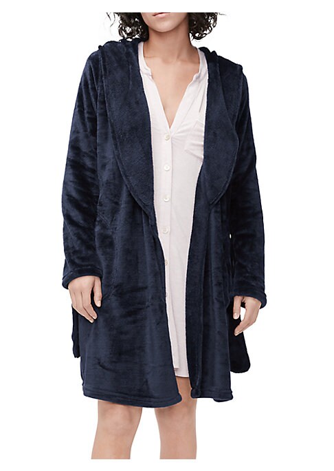 Cozy Hooded Fleece Wrap