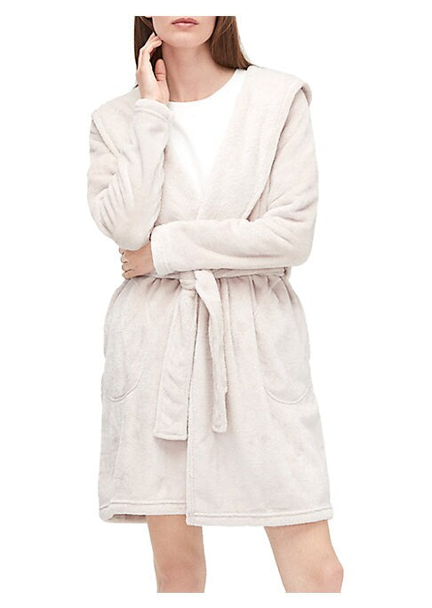Cozy Fleece Hooded Robe