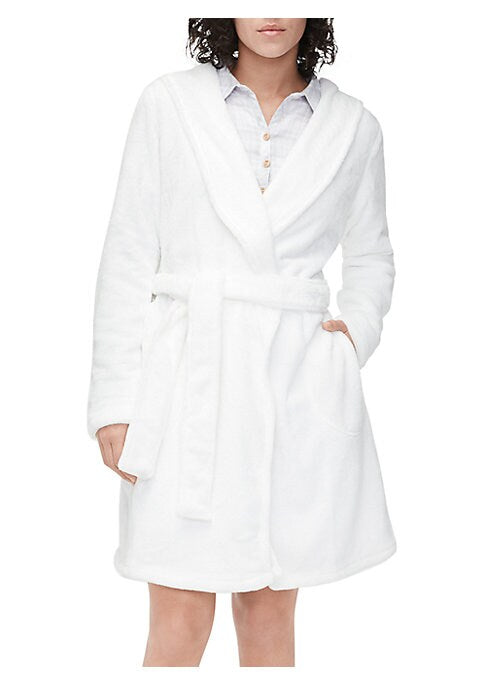 Cozy Hooded Fleece Wrap