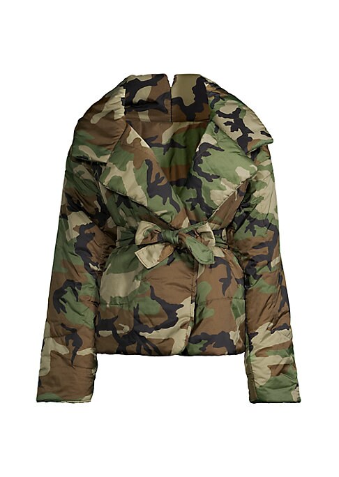 Camouflage Short Coat
