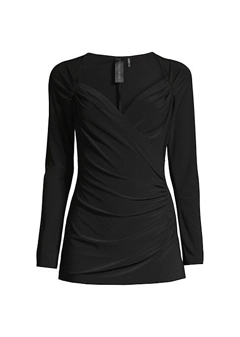 Crossover Elegance Top
