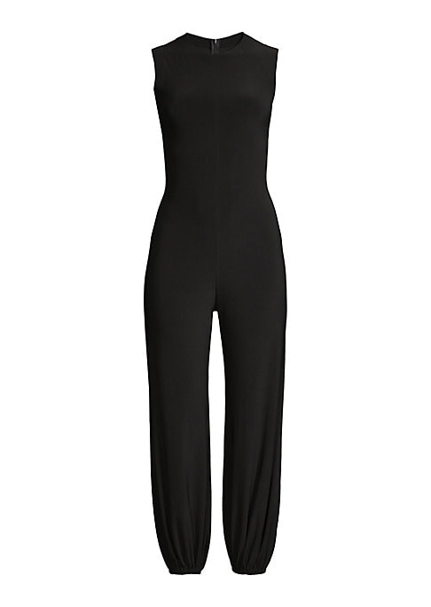 Cropped Sleeveless Jumpsuit