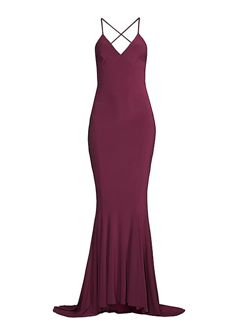 Elegant Asymmetric Gown
