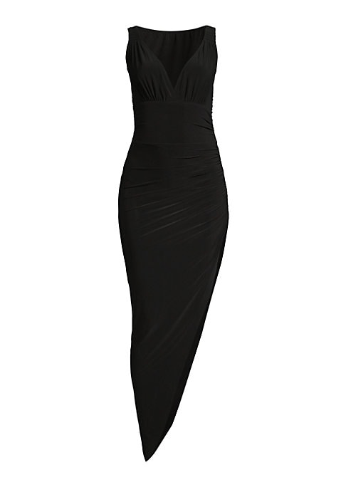 Asymmetric Elegance Gown