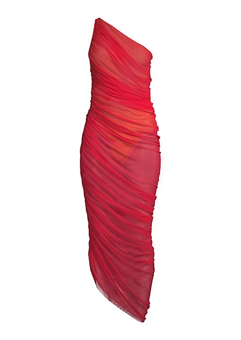 Elegant Asymmetric Evening Gown