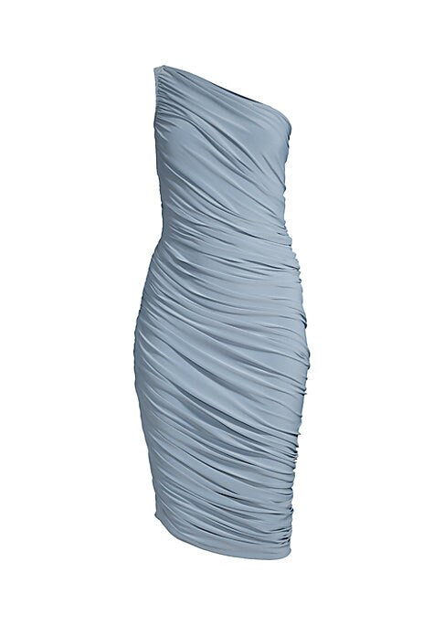 Asymmetrical Elegance Midi Dress