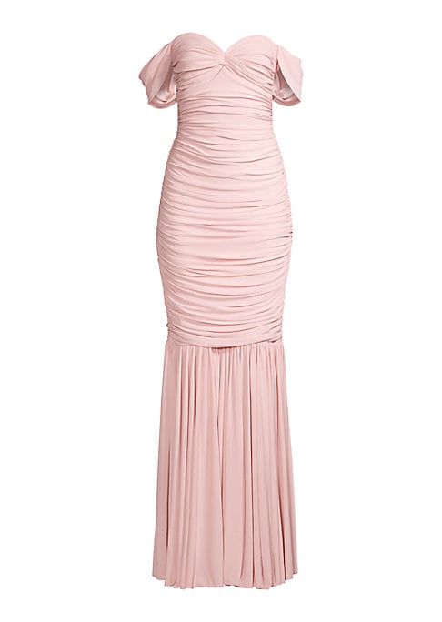Elegant Fishtail Evening Gown