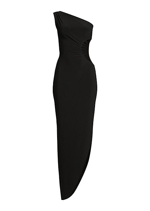 Sleek Cut-Out Maxi Dress
