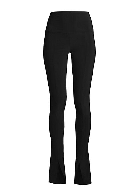 Split Hem Bodycon Leggings