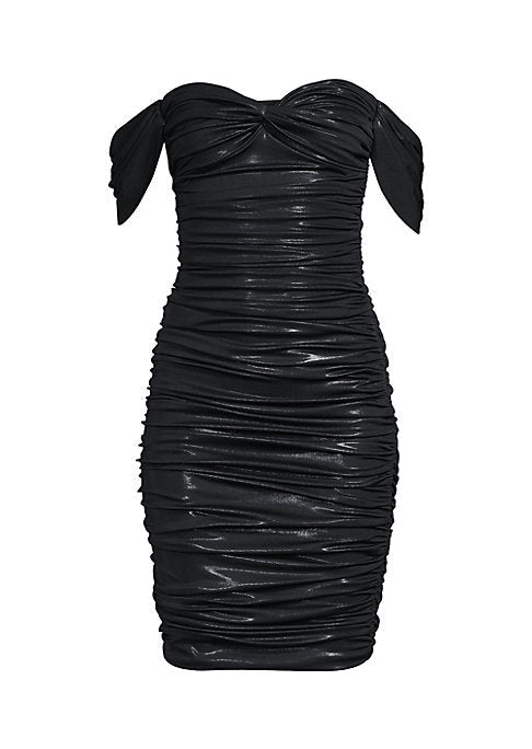 Shimmering Sweetheart Sheath Dress