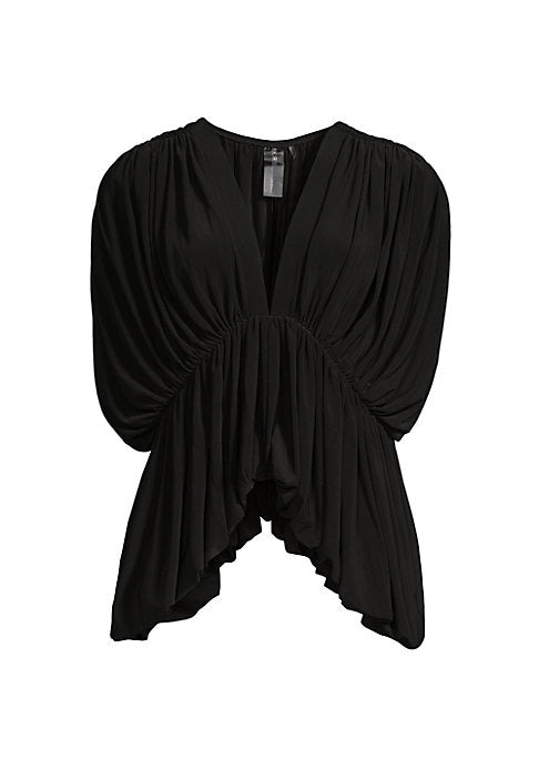 Chic Asymmetric Butterfly Top