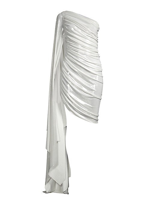 Elegant Capelet Minidress