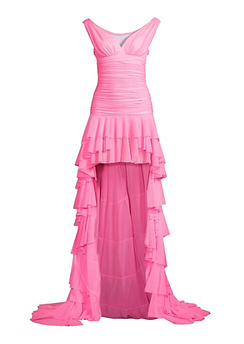Ruffled Elegance Gown