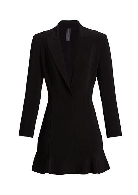 Chic Fishtail Blazer Dress