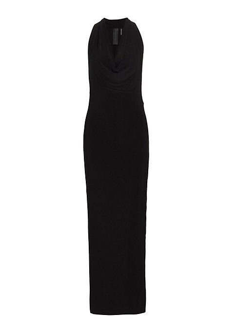 Draped Elegance Gown