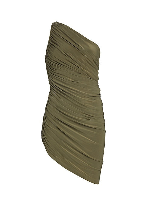 Sleek Asymmetrical Mini Dress
