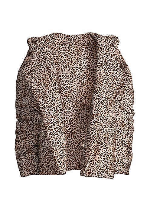 Leopard Luxe Puffer Jacket