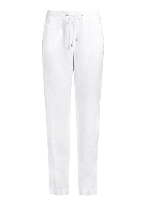 Breezy Linen Pull-On Pants